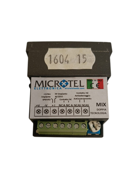 Microtel infrarrojos doble tecnología dark axolute empotrable